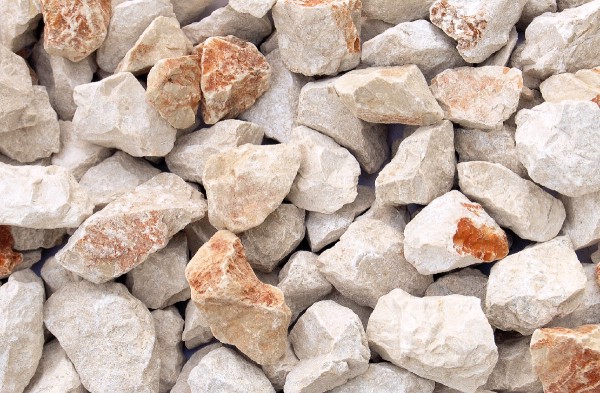 Kalksteinsplitt Dalmatien-Beige