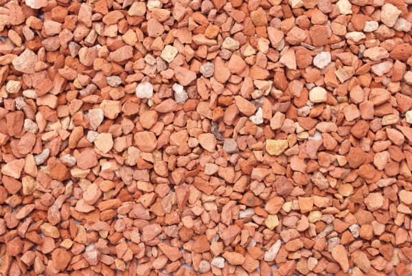 Terrakottasplitt Ziegel-Rot