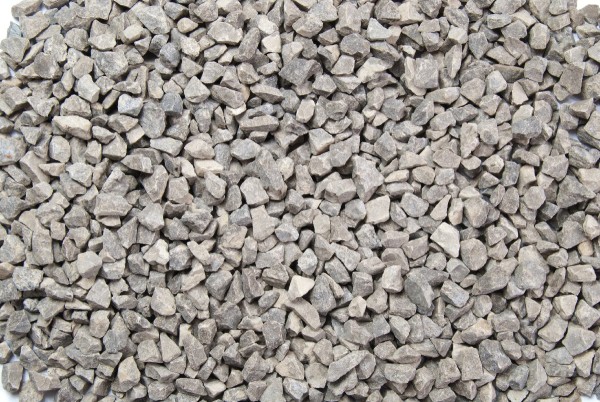 Kalksteinsplitt Maus-Grau