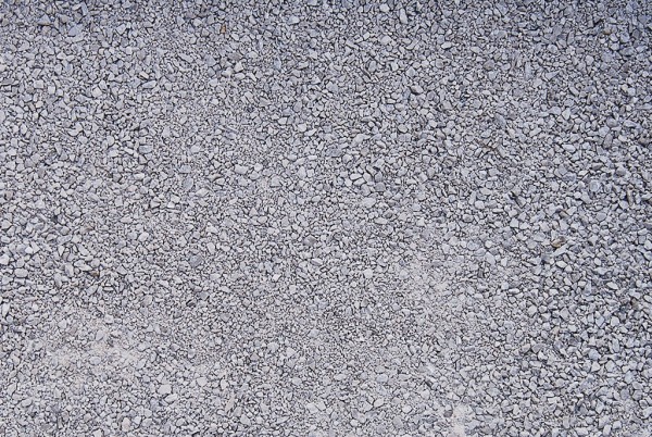 Wassergebundene Wegedecke - Deckschicht Silber-Grau