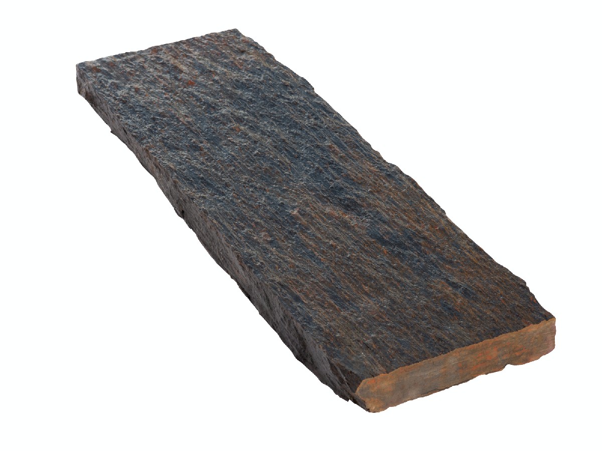 Schiefer-Trittplatte Oxid-Schwarz | TRITTPLATTEN | GARTENBAUSTEINE ...